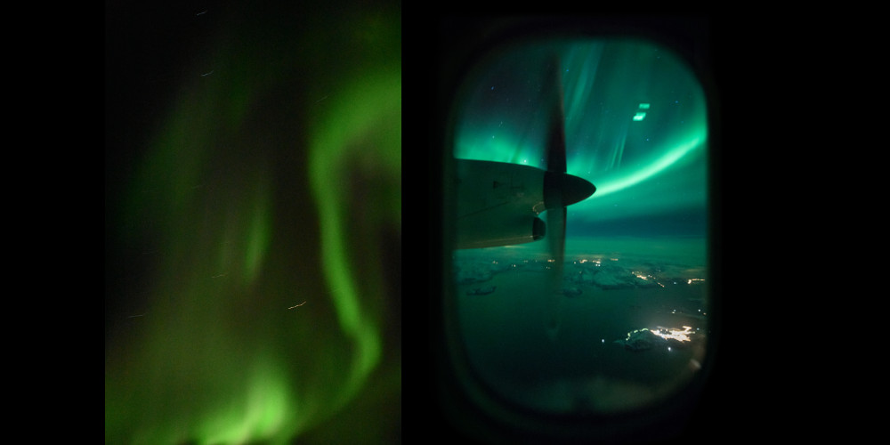 On most departures we use Dash-8 planes.