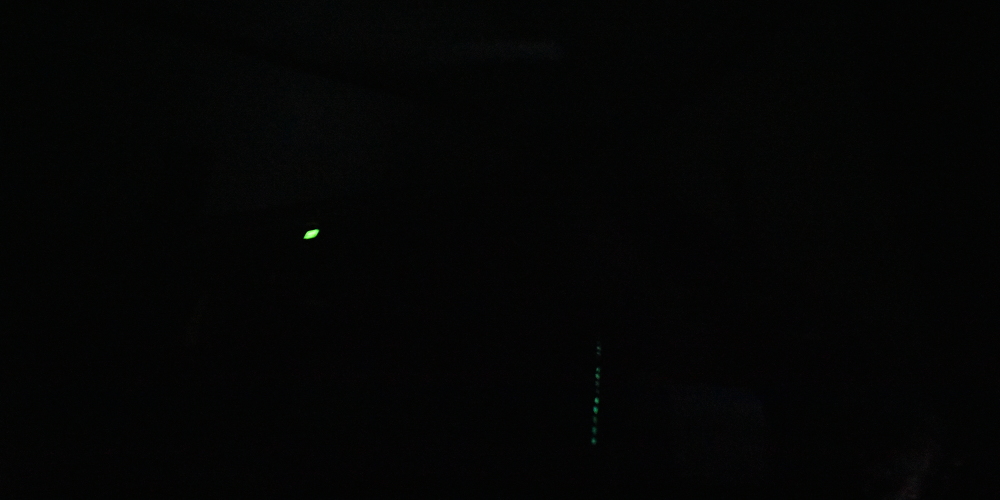 The Aurora, as seen from the plane.